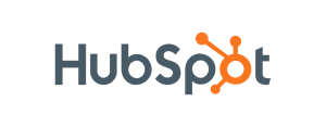 Logo Hubspot gris et Orange