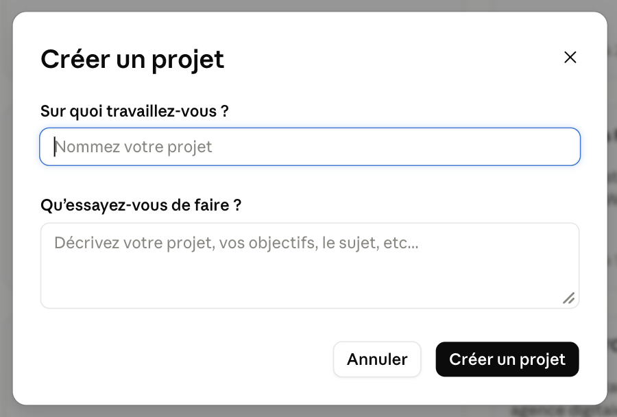 Claude Projet
