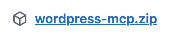 Mcp WordPress Zip